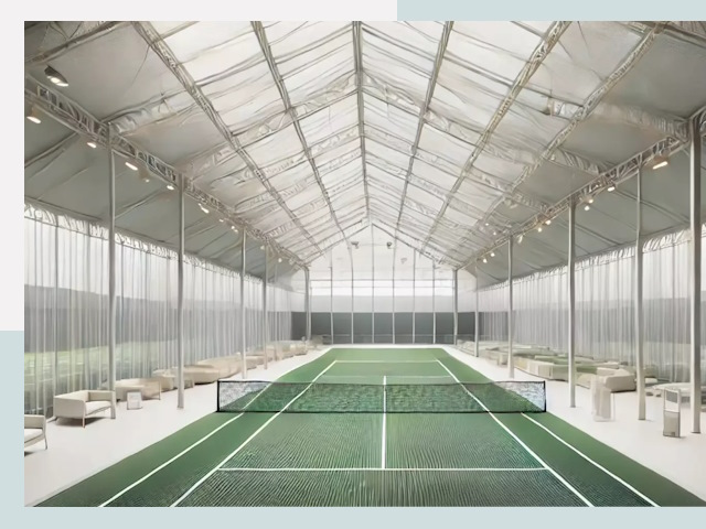 Строительство теннисных кортов в Сергиевом Посаде