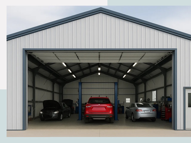 Ангары из сэндвич панелей от 614 руб. в Сергиев Посад