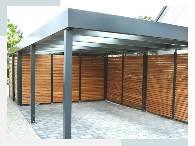 Навесы для парковки в Сергиевом Посаде