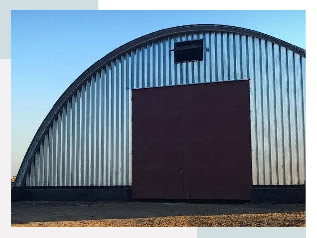 Бескаркасные ангары в Сергиевом Посаде