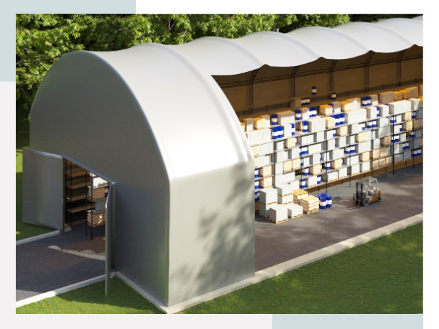 Тентовые ангары в Сергиевом Посаде
