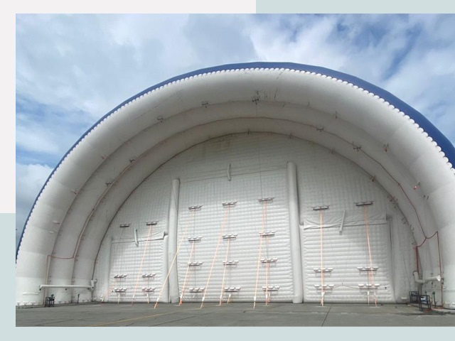 Пневмокаркасные ангары от СтальСтрой-Сгп по цене от 614 руб.