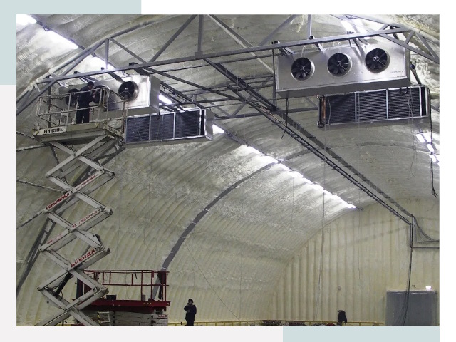 Оснащение ангаров в Сергиевом Посаде