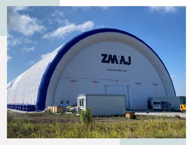 Брендирование ангаров в Сергиевом Посаде