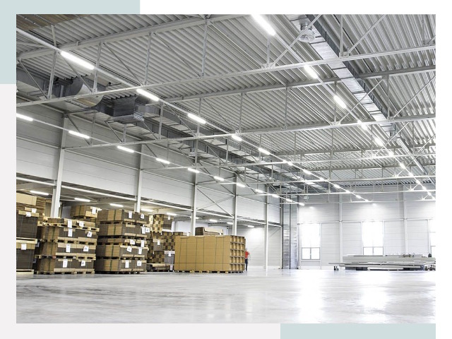 Освещение ангаров в Сергиевом Посаде