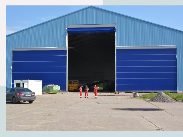 Ангарные ворота в Сергиев Посад от СтальСтрой-Сгп по цене 614 руб.