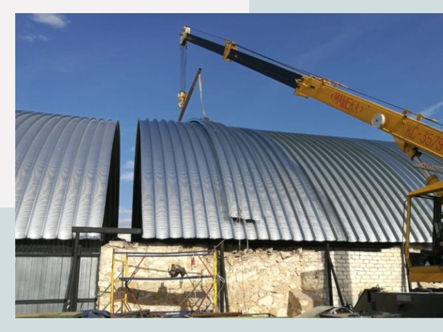 Реконструкция ангаров в Сергиевом Посаде от 614 руб.